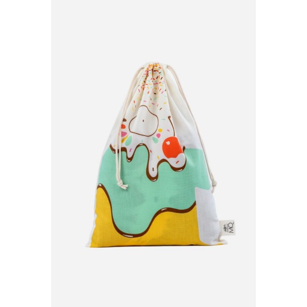 sac recyclé issu du koinobori Ice Cream, coton bio, zero waste sac recyclé issu du koinobori Ice Cream, coton bio, zero waste