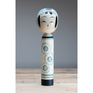 Kokeshi Lady Shibori