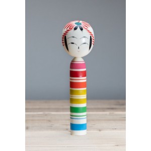 Kokeshi Lady Rainbow