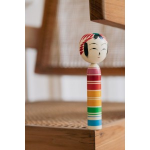 Kokeshi Lady Rainbow