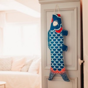 Ocean Blue Koinobori (S)