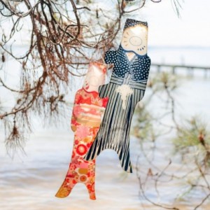 Koinobori Kimono Girl (S)