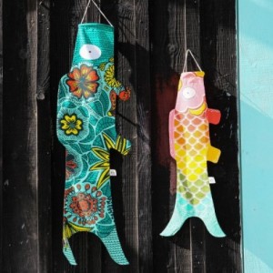 Green Blossom Koinobori (M)