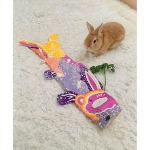 Japanese Windsock Galaxy Bunnies, Madame Mo, Japanese lucky charm carp.