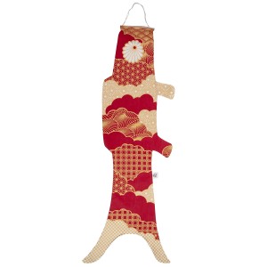 Koinobori Madame Mo, koinobori Matsu Red, manche à air de taille medium, rouge, idée de cadeau d'inspiration japon Koinobori Madame Mo, koinobori Matsu Red, manche à air de taille medium, rouge, idée de cadeau d'inspiration japon