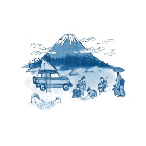 Koinobori Toile de Jouy (S)