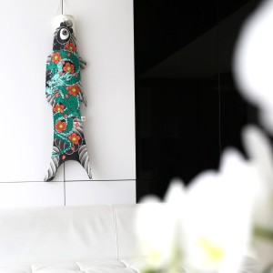 koinobori by Madame Mo, Tattoo Dragon, from the Tattoo Collection, an original, poetic, and chic gift idea.