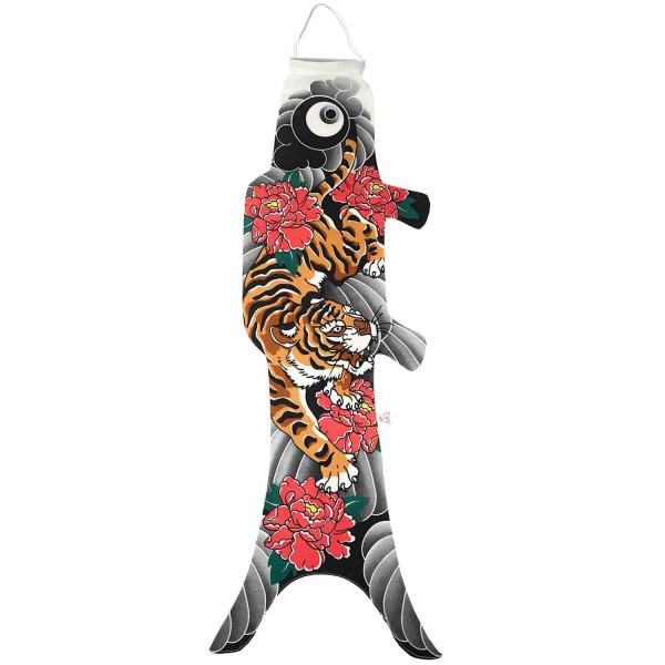 koinobori Madame mo Tattoo Tiger, idée de cadeau original et chic, cadeau d'inspiration japonaise