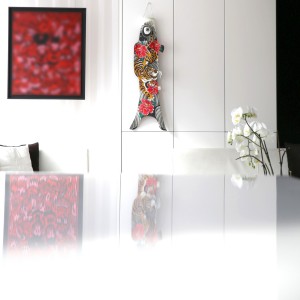 Tattoo Tiger koinobori (M)