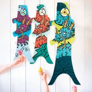 Collection Madame Mo Dragon Pop Koinobori, a Japanese-inspired gift, poetic and classy gift idea