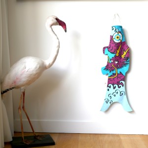 koinobori Madame Mo Purple Dragon Pop, cadeau d'inspiration japonaise, cadeau pour enfant