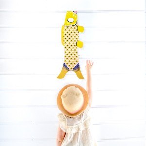 Manche à air Madame mo Anis, taille Small cadeau d'inspiration japonaise, célébration des enfants Kodomo No hi au Japon