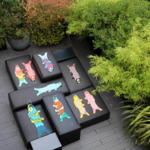 Girly Pink Koinobori (S)