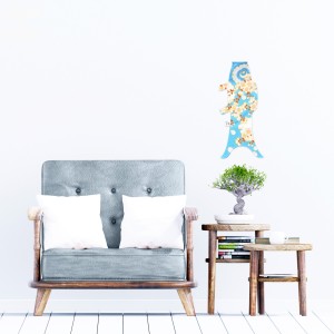 Madame Mo Hanami Windsock, Mini Size, Japanese Gift Idea, wall decor