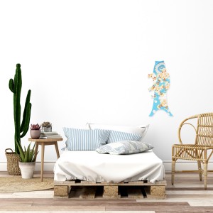 Manche à air Madame Mo Hanami, taille Mini, koinobori, idée cadeau inspiration japon