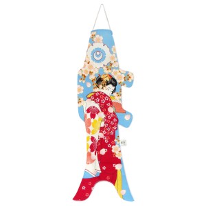 Madame Mo Hanami Windsock, Mini Size, Japanese Gift Idea Madame Mo Hanami Windsock, Mini Size, Japanese Gift Idea