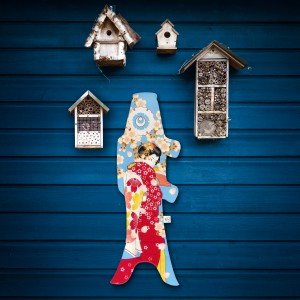 Koinobori Madame Mo Maeko, Manche à air, taille Small, idée cadeau japonais