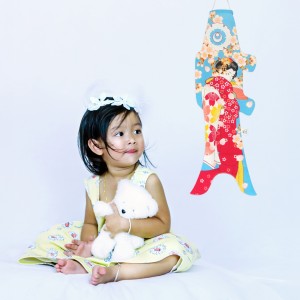 Koinobori Madame Mo Maeko, Manche à air, taille Small, idée cadeau japonais