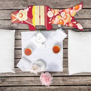 Manche à air Madame Mo Kimono Lady, taille Small, idée cadeau japonais, cadeau éthique unique