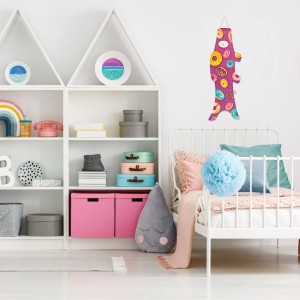 Madame Mo Ice Cream Koinobori, Small size, windsock, ethical and chic Japanese gift idea