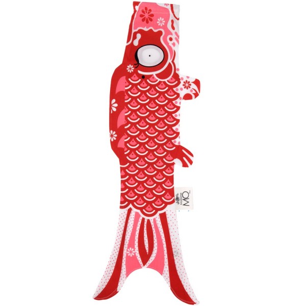 madame mo koinobori rouge joyeux, carpe koi offerte lors de kodomo no hi, la fête des enfants au japon madame mo koinobori rouge joyeux, carpe koi offerte lors de kodomo no hi, la fête des enfants au japon